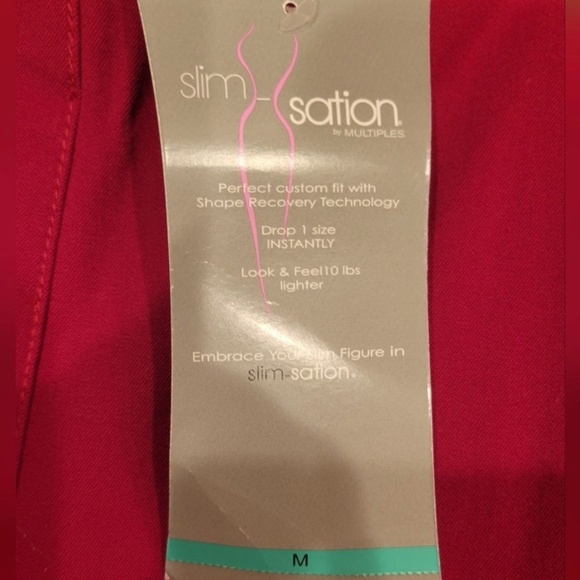 NWT Soft Surroundings Slimsation elastic pants - Picture 8 of 9